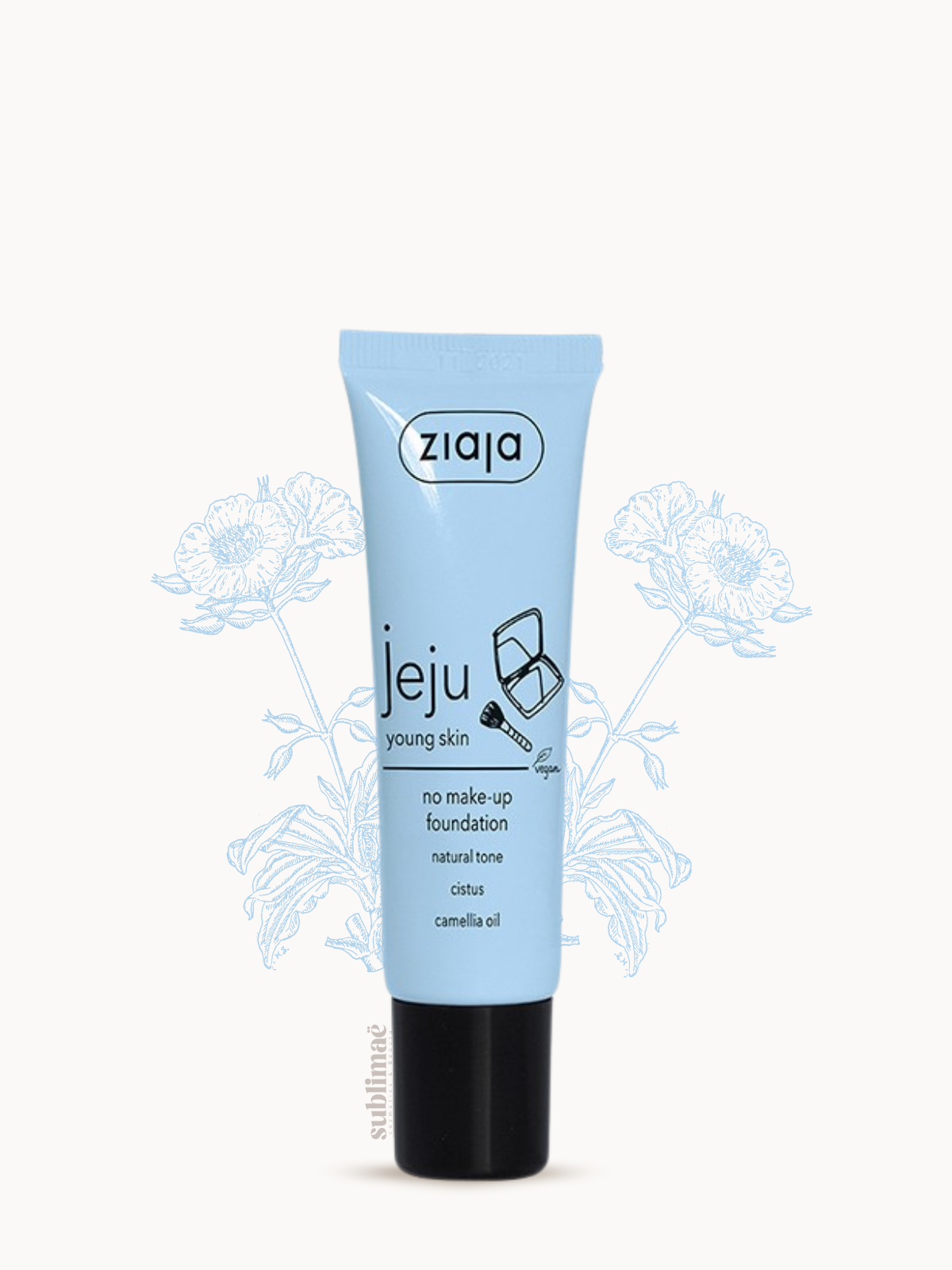 Base de Maquillage Jeju No Make-Up – Teint Naturel & Hydratation