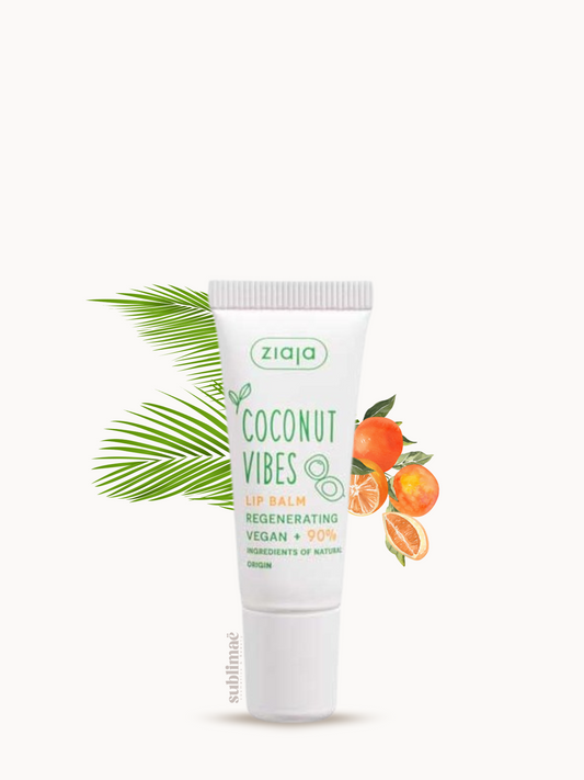 Baume à lèvres Régénérant Coconut & Orange Vibes