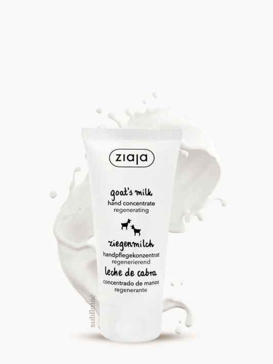 Concentré pour les Mains Lait de Chèvre – Nutrition & Réparation Intense